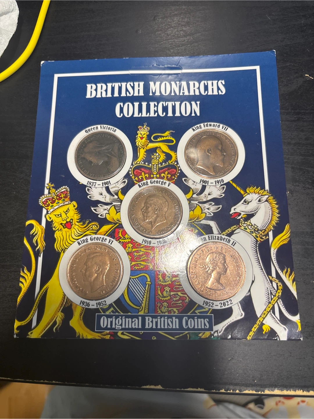 Westair British Monarchs Collection Original British Coins