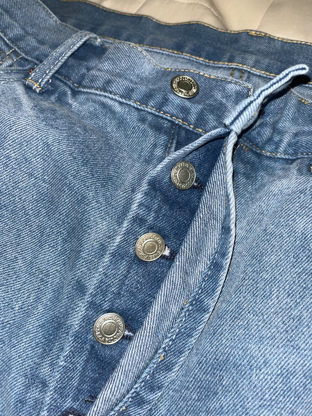SUPER RARE Denim tears Cotton embroidery Jeans - photo 5