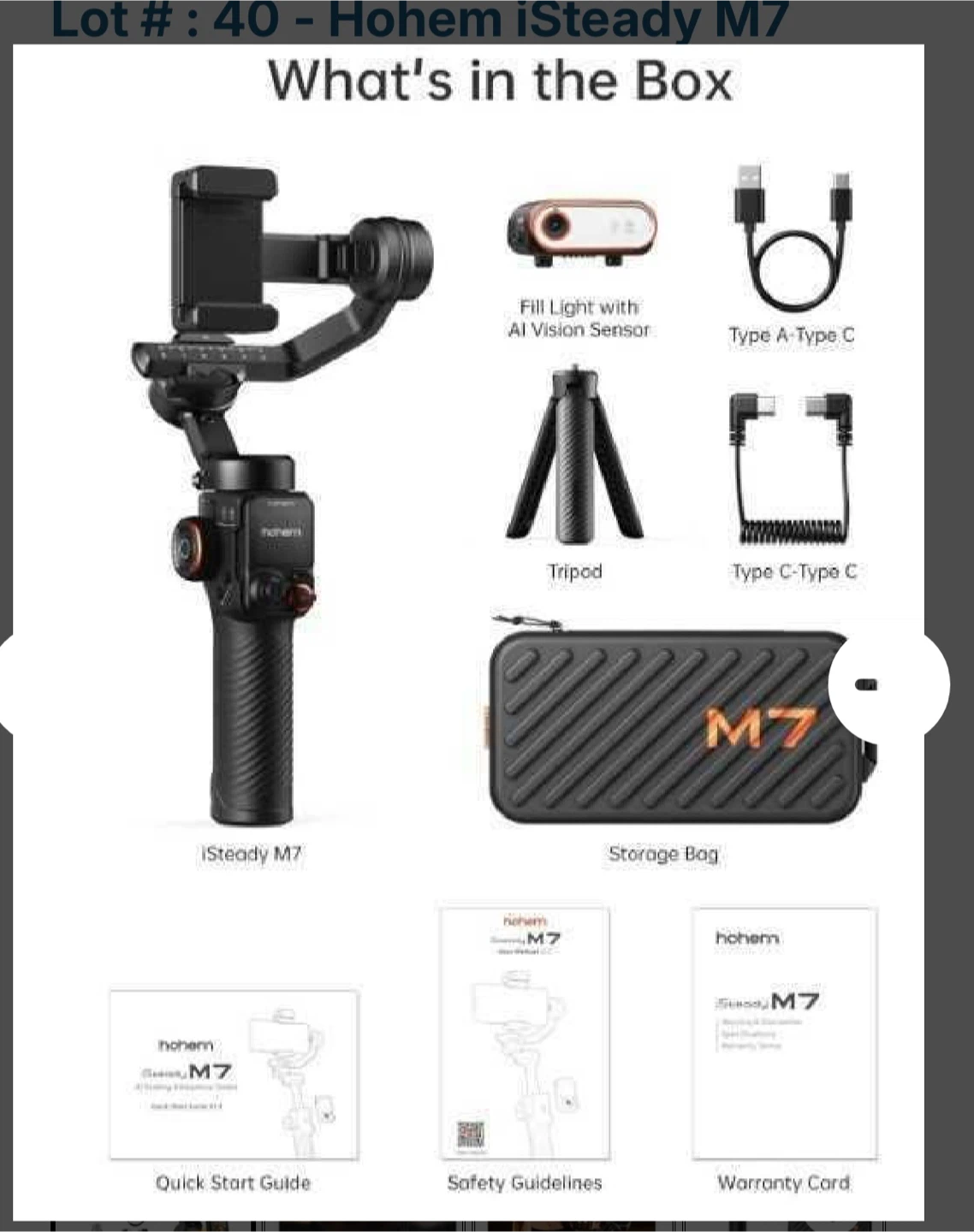 Hohem iSteady M7 Smartphone Gimbal Stabilizer - photo 3