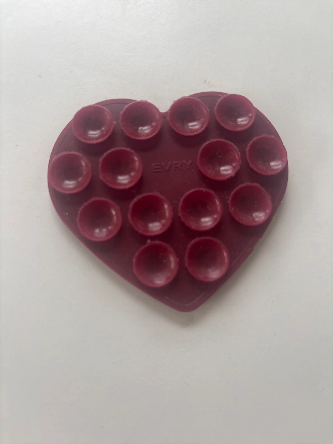 EVRY Heart-Shaped Suction Cup Holder - photo 2