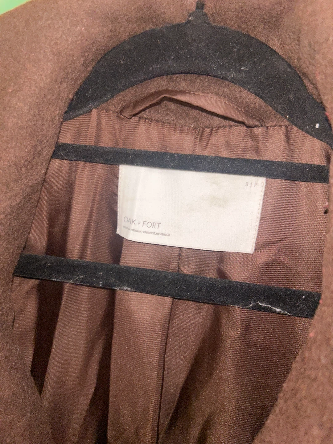 Oak & fort overcoat