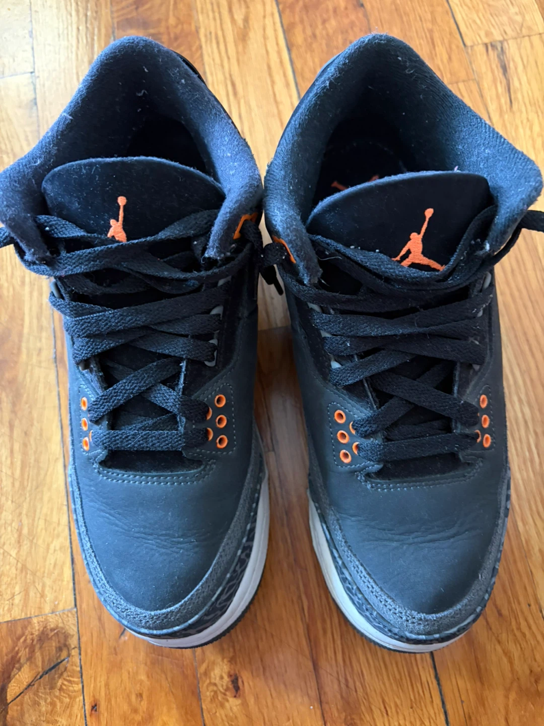 Air Jordan 3 Retro GS "Orange Cement" Black - photo 2