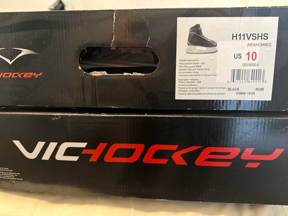 VIC VIC Soft Recreational Ice Skates Size 10 - photo 5