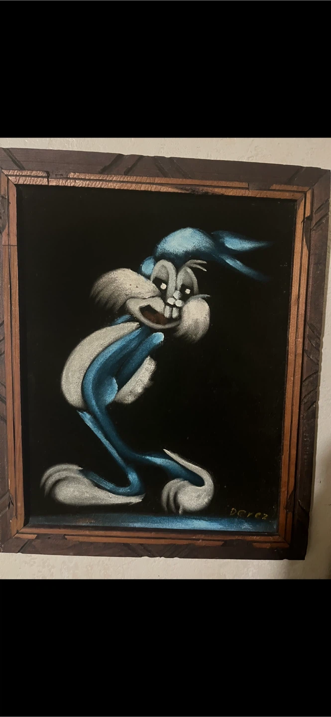 Framed "Perez" Painting - photo 2