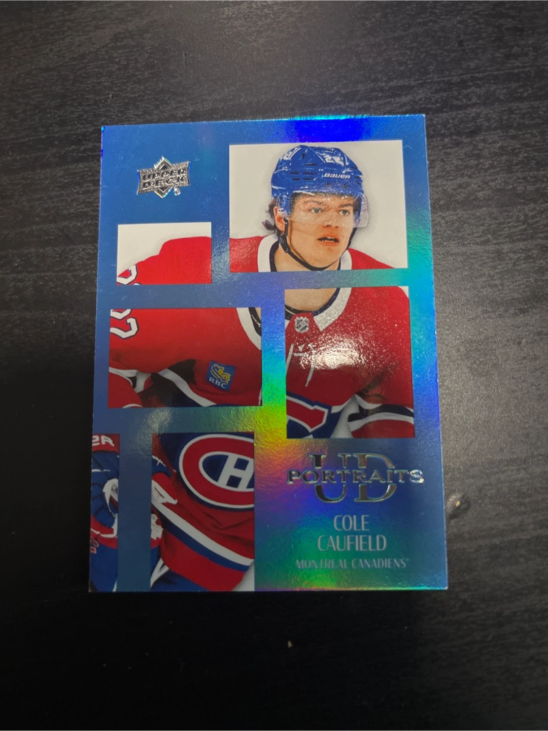 2024-25 Upper Deck UD Portraits Cole Caufield Hockey Card
