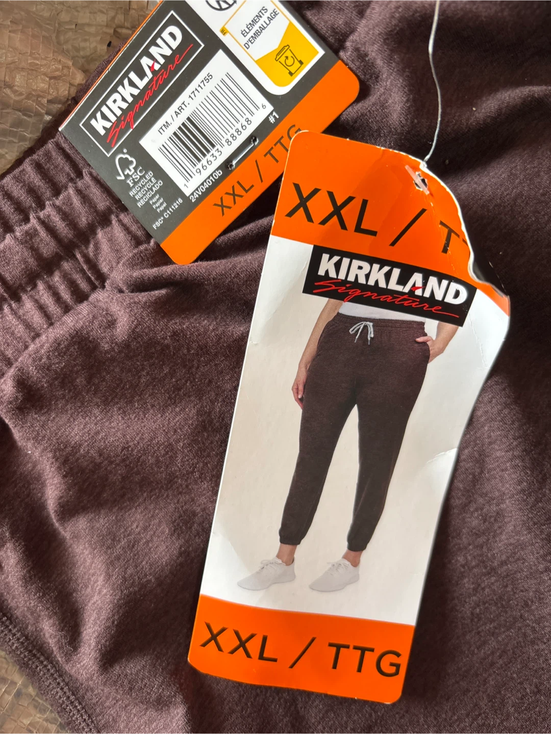 Ladies Kirkland Signature Joggers XXL - photo 2