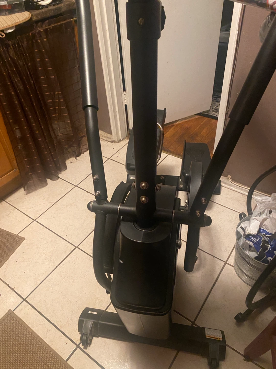 Black Elliptical Machine