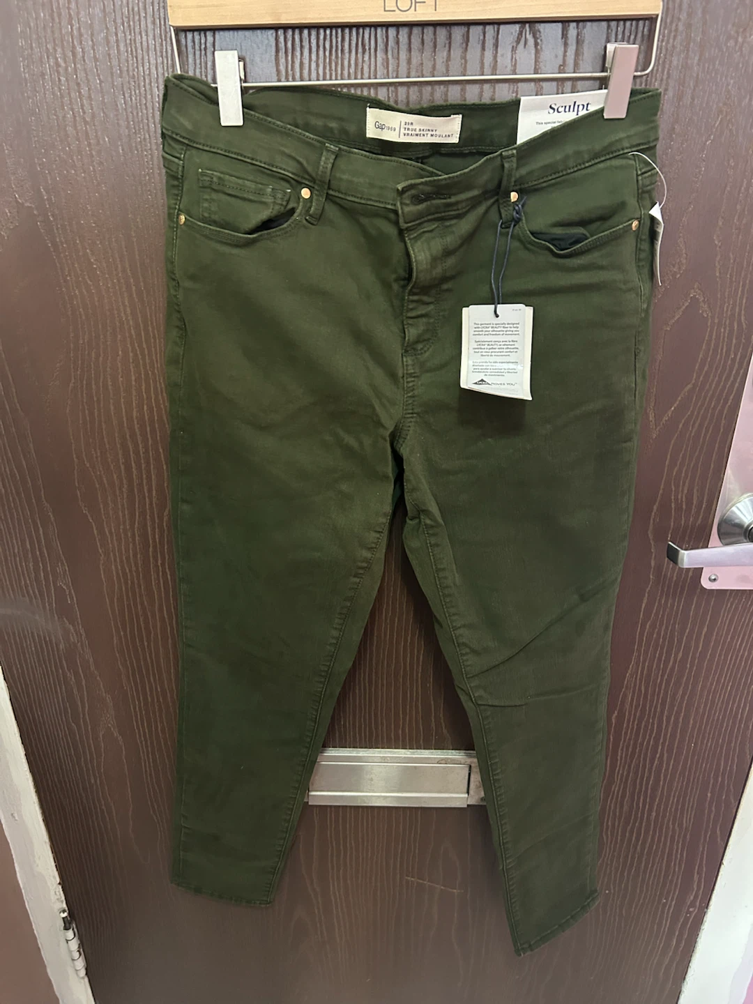 29r true skinny, tags on.