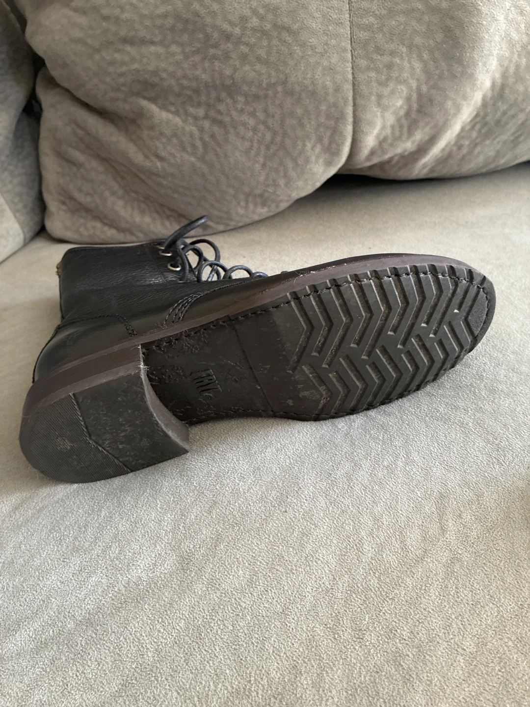 Leather Veronica Combat boot leather FRYE - photo 3