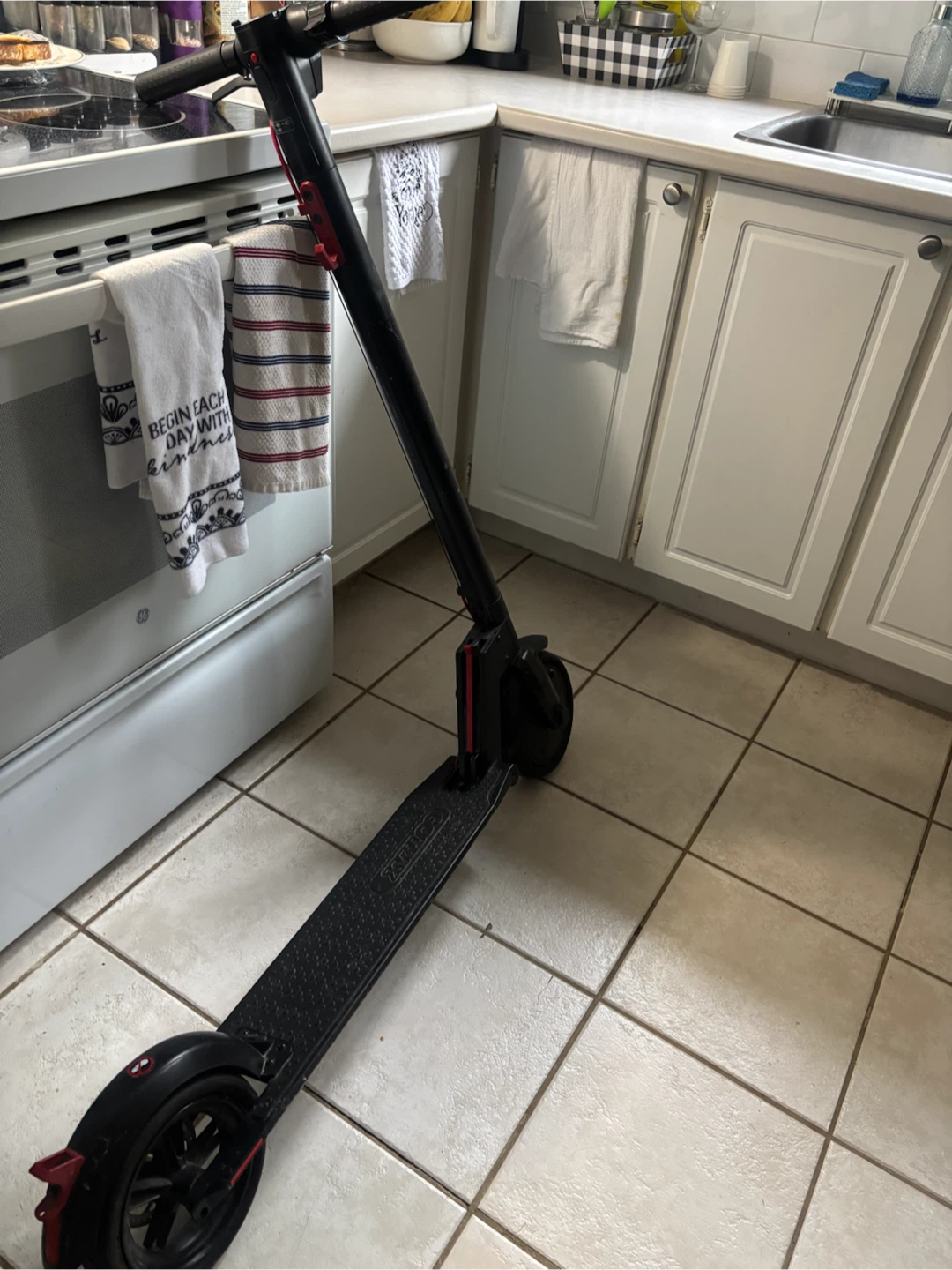 Black Electric Scooter