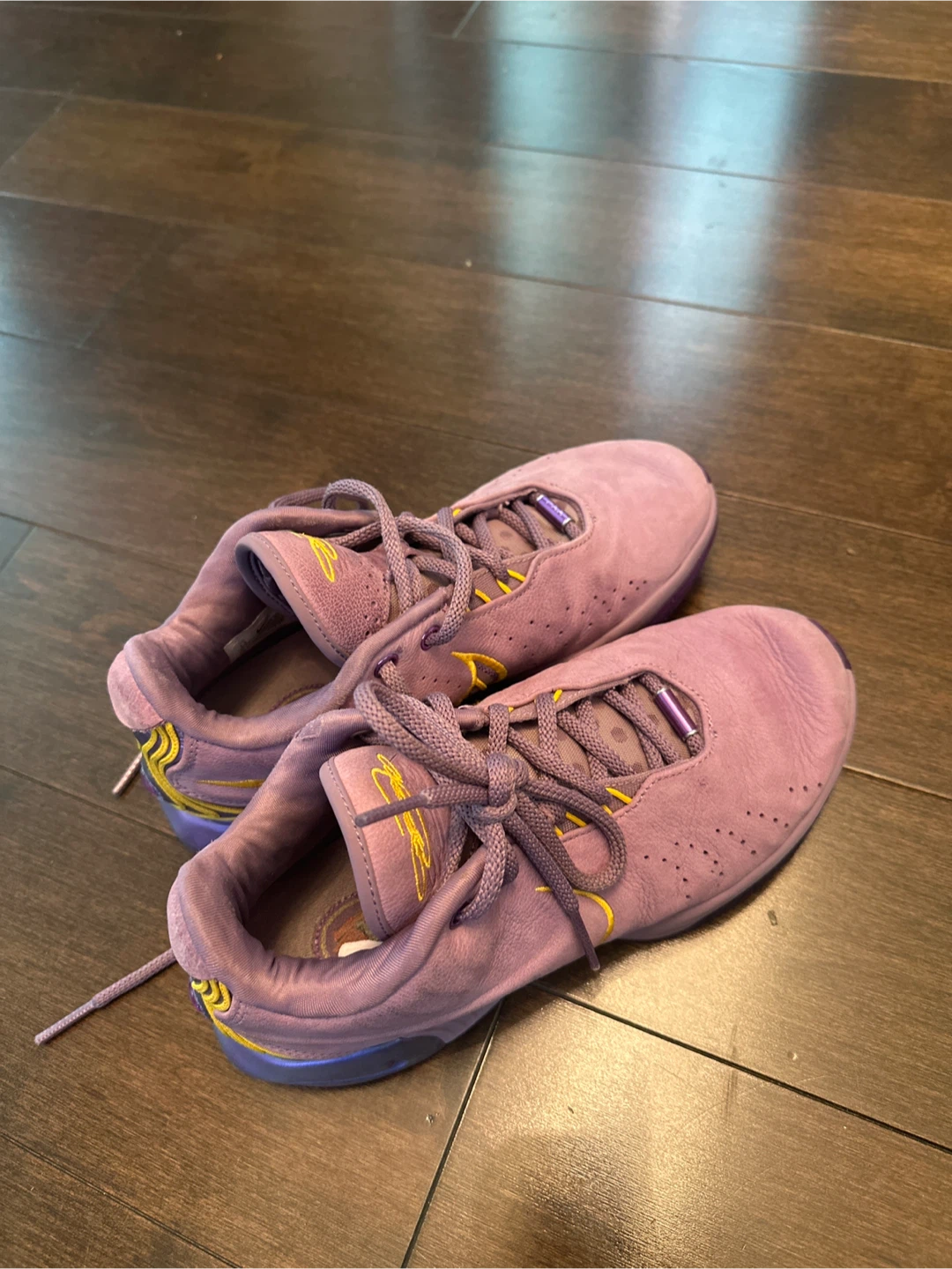 Purple Athletic Shoes