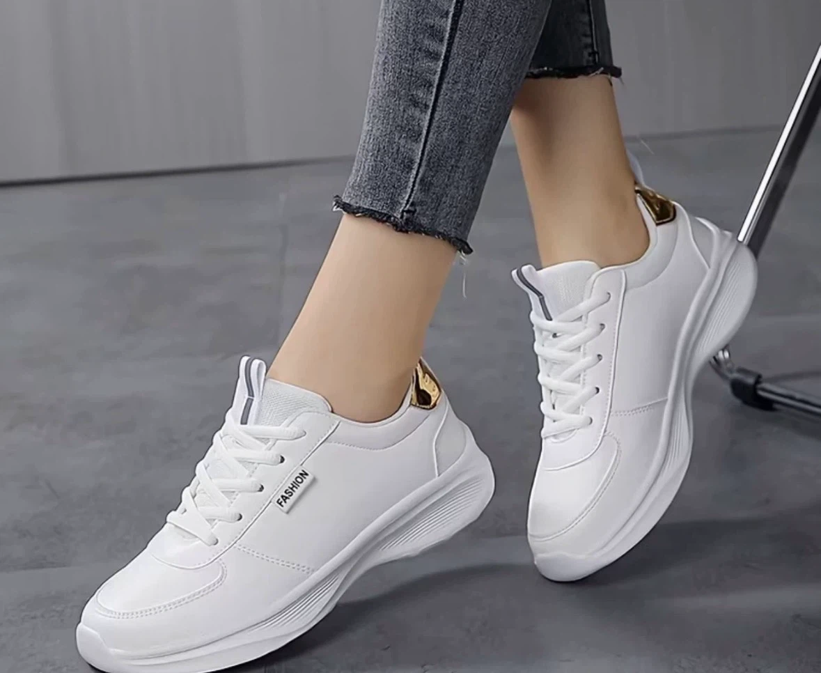 White Fashion Sneakers - photo 2