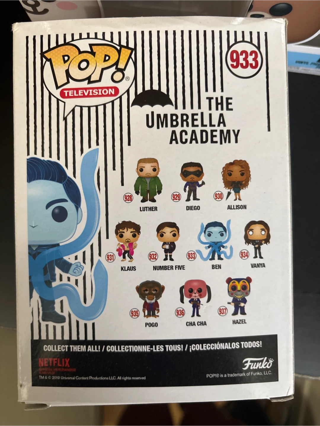 Funko Pop! The Umbrella Academy Ben #933 Vinyl Figure - photo 3