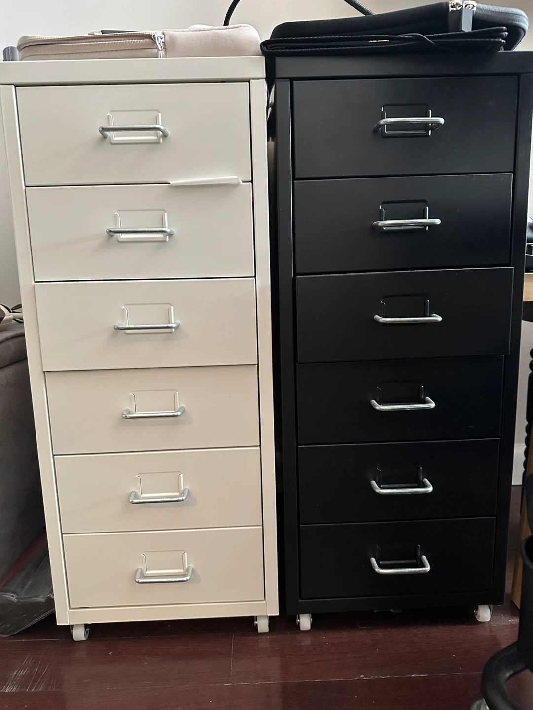 IKEA HELMER Drawer Unit (White & Black) $30 each