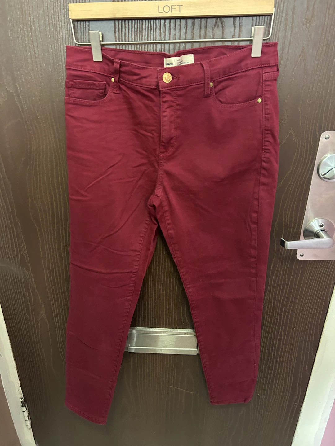 Red Skinny Jeans