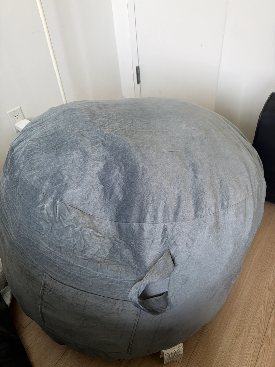Gray Bean Bag Chair