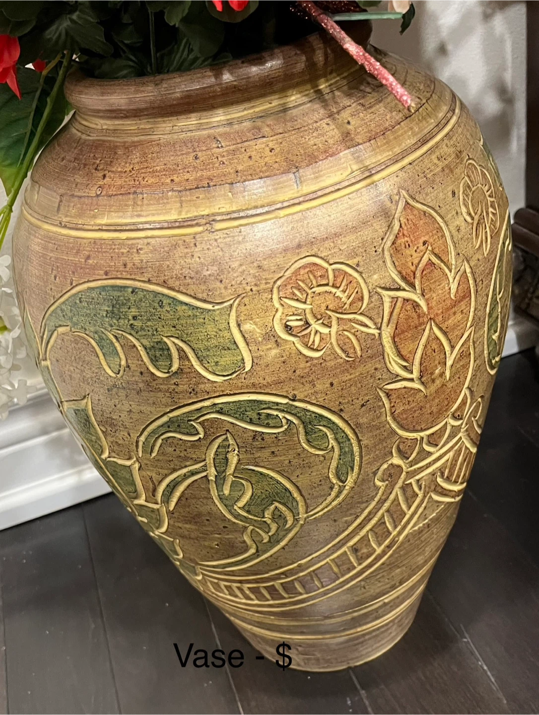 Large Decorative Ceramic Vase