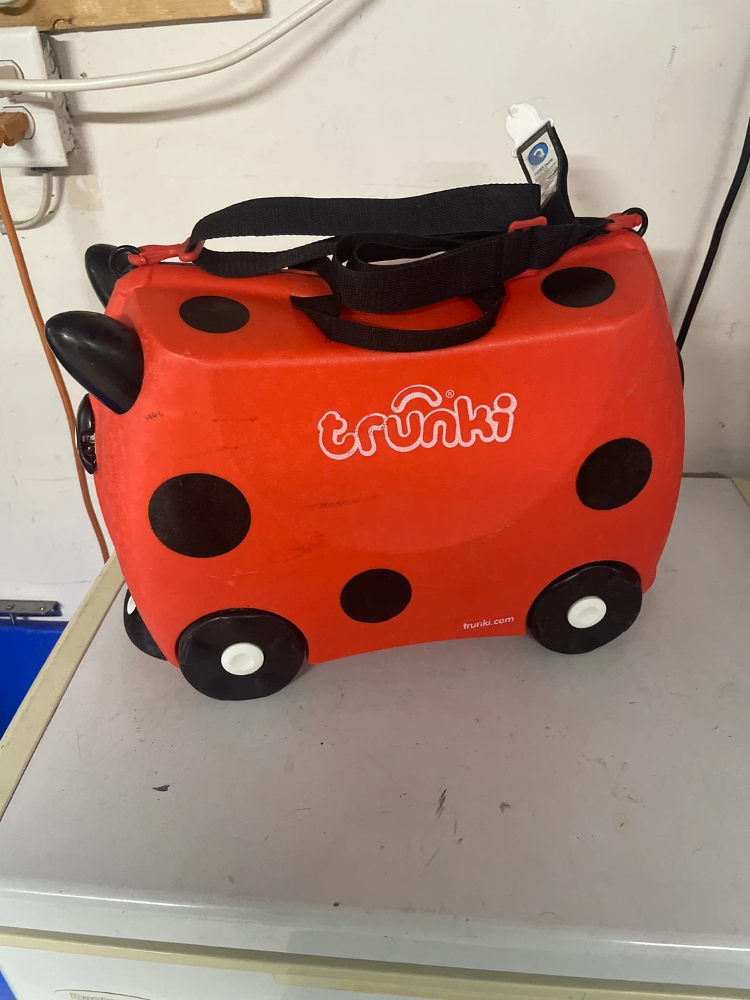 Trunki Ladybug Ride-On Suitcase