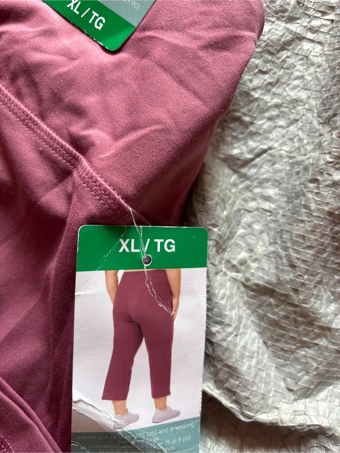 Tuff Veda XL/TG Pink Cropped Leggings - photo 3
