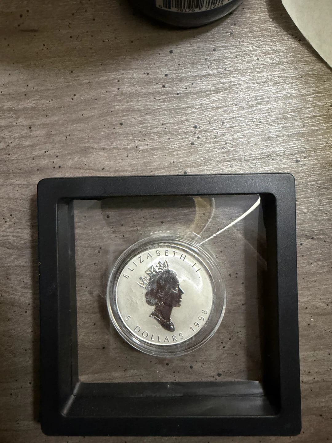 1998 Canada 1 oz Fine Silver Maple Leaf Coin - photo 2