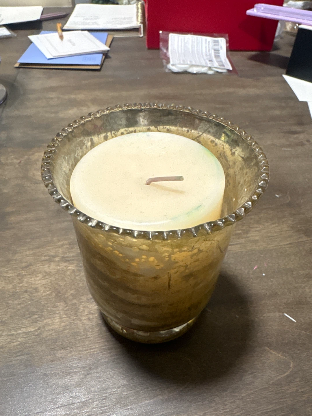 Decorative Glass Candle Holder