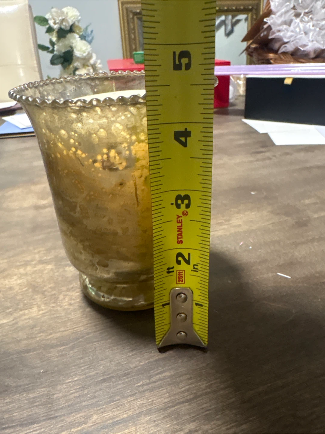 Decorative Glass Candle Holder - photo 2
