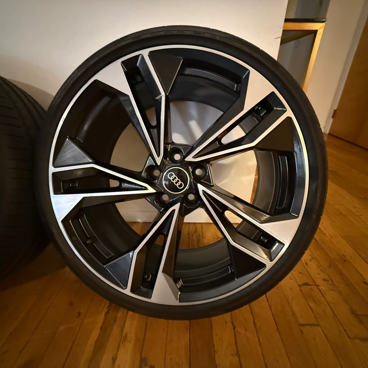 4x MINT AUDI SPORT Black Optic 20" & Conti 5P - photo 3