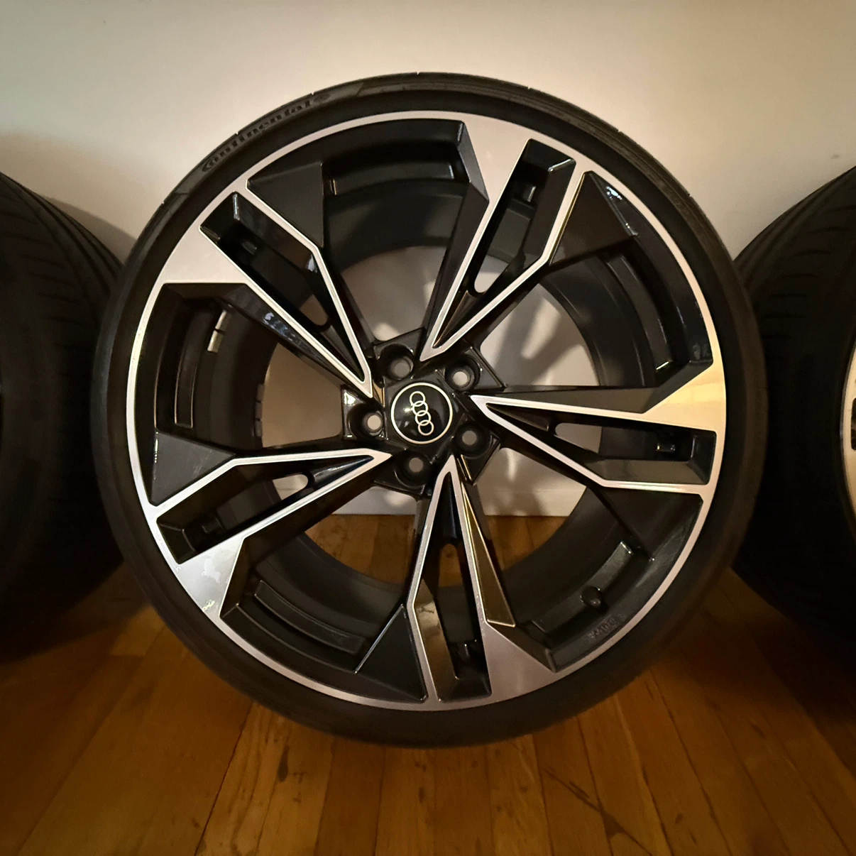 4x MINT AUDI SPORT Black Optic 20" & Conti 5P - photo 4