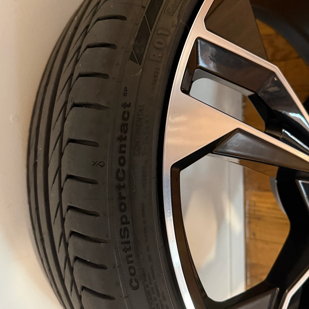 4x MINT AUDI SPORT Black Optic 20" & Conti 5P - photo 5