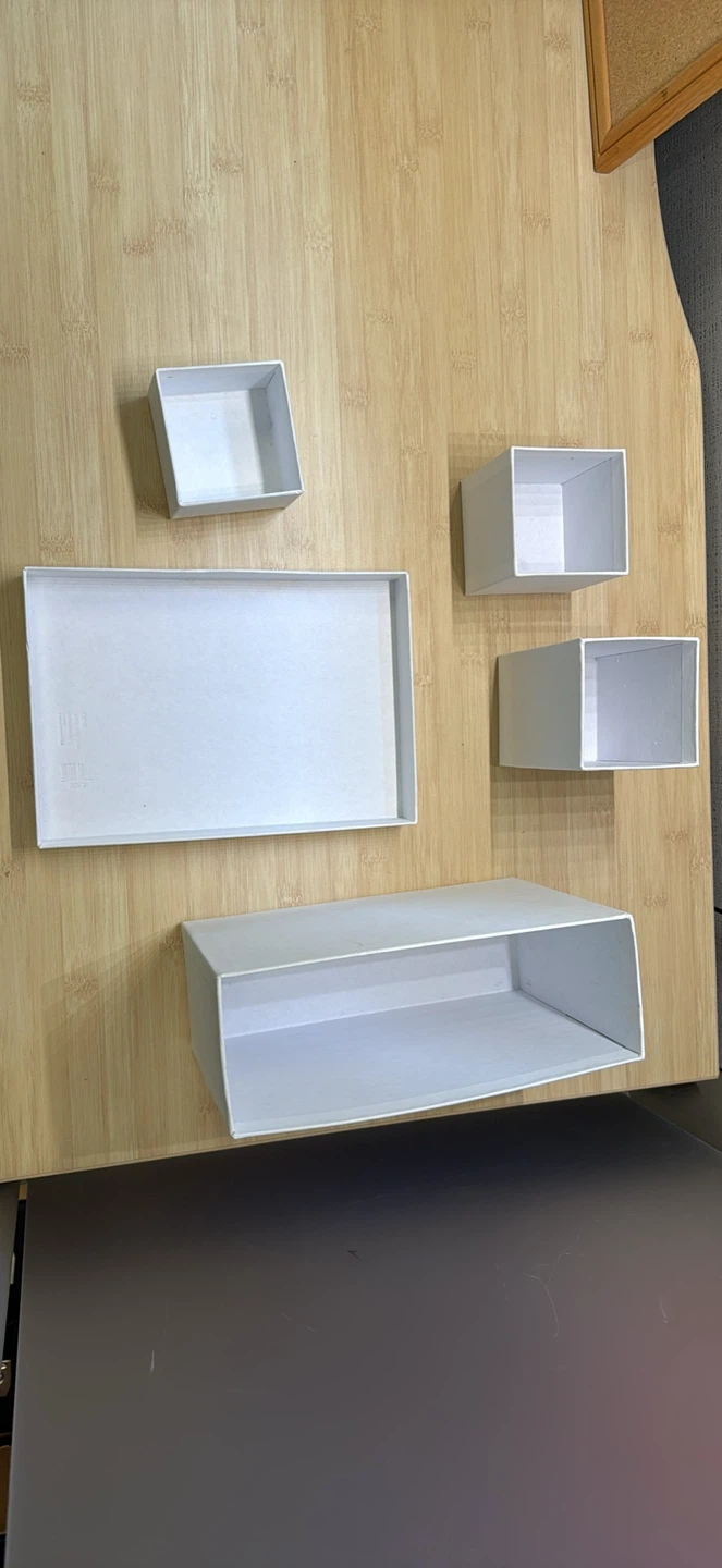 White tiered desk organizer - photo 3