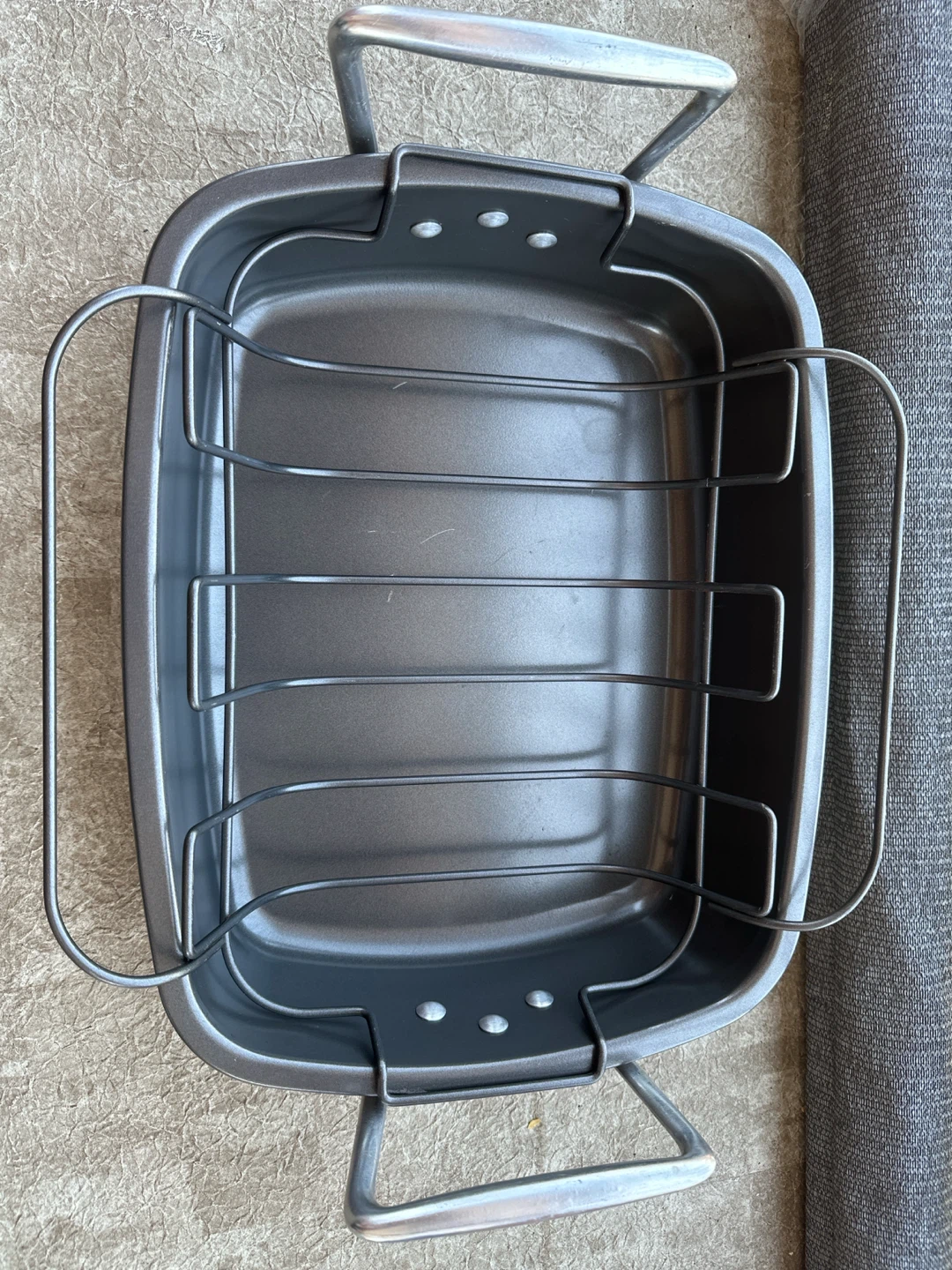 Roasting Turkey 🦃 Pan with Rack - photo 2