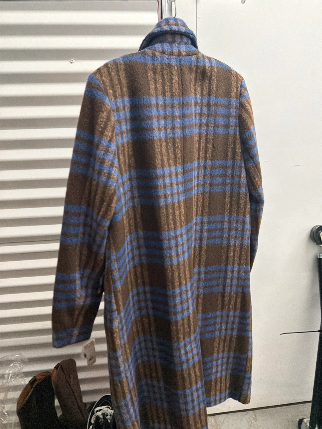 BCBGMAXAZRIA Plaid Wool Blend Coat - photo 3