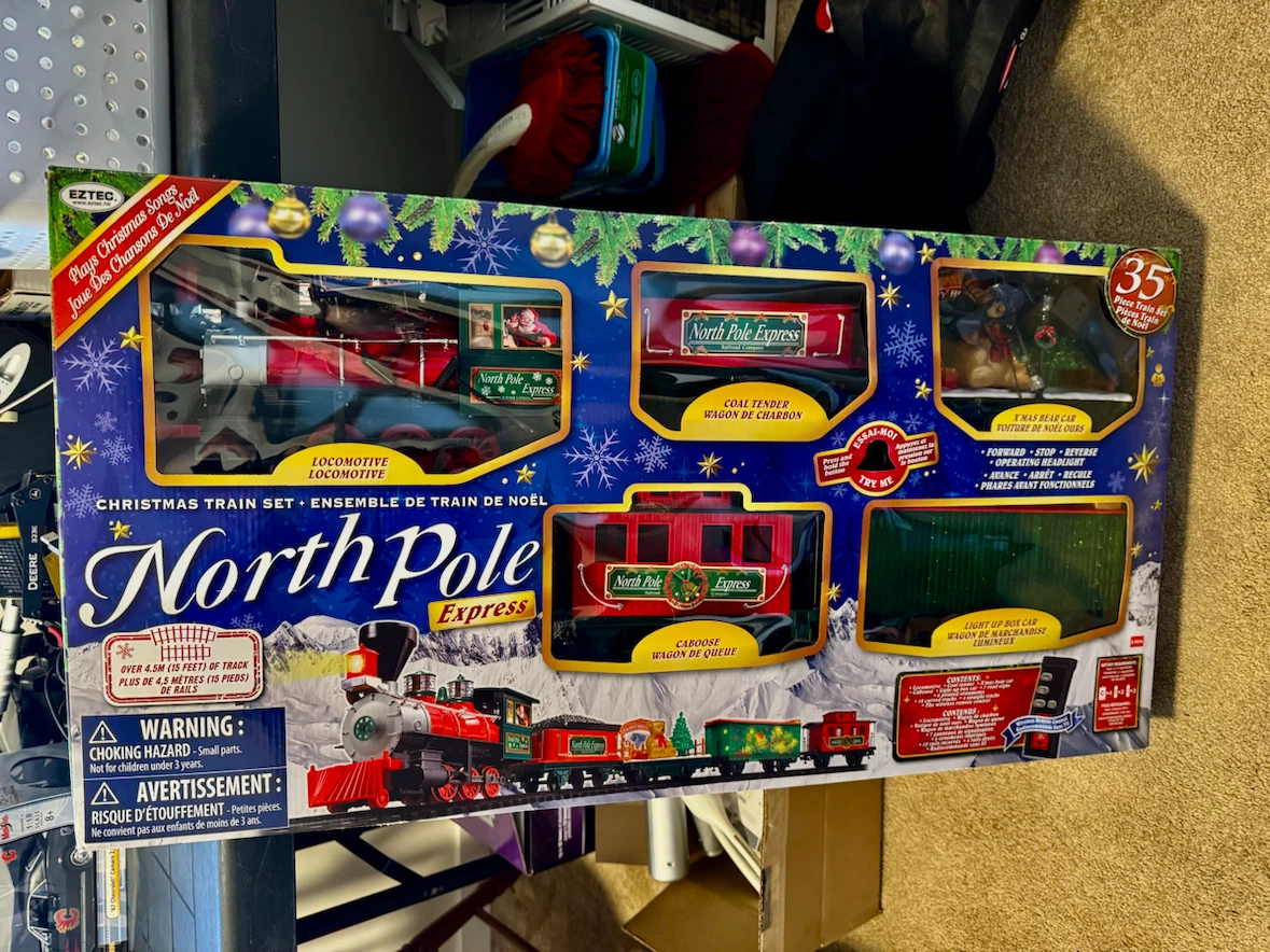 North Pole Express Train set