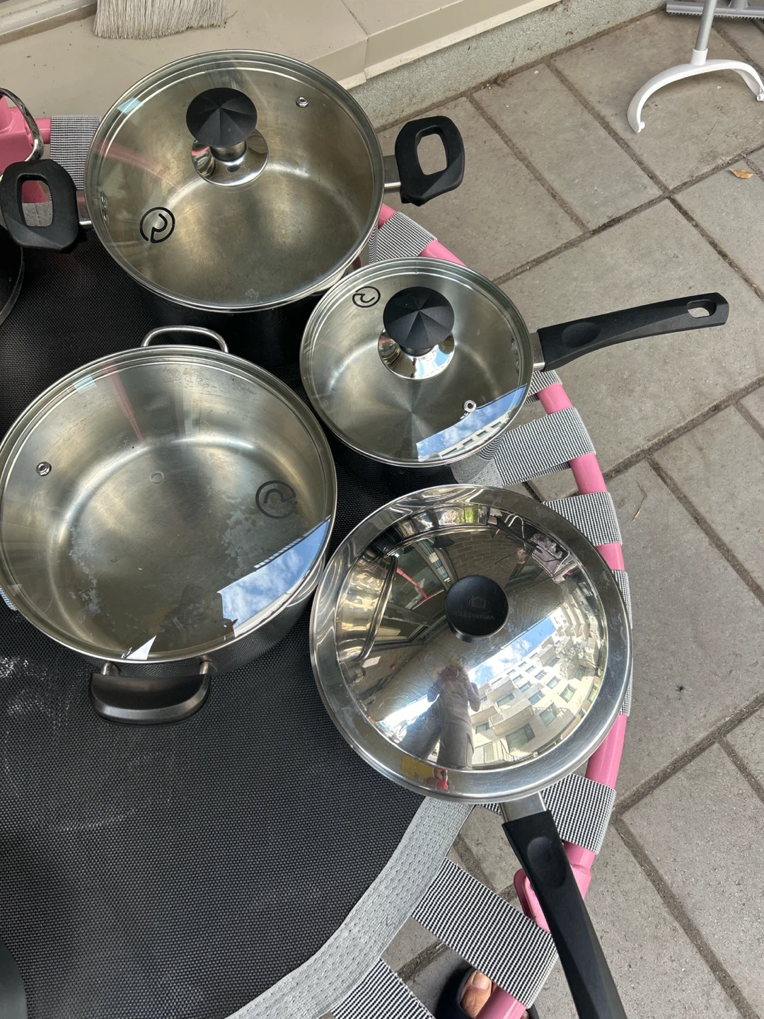 Stainless Steel Pots and Pan Set