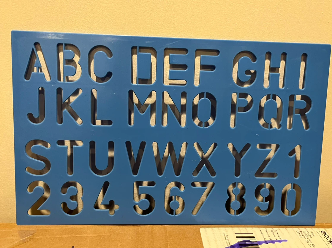 Letter Stencil