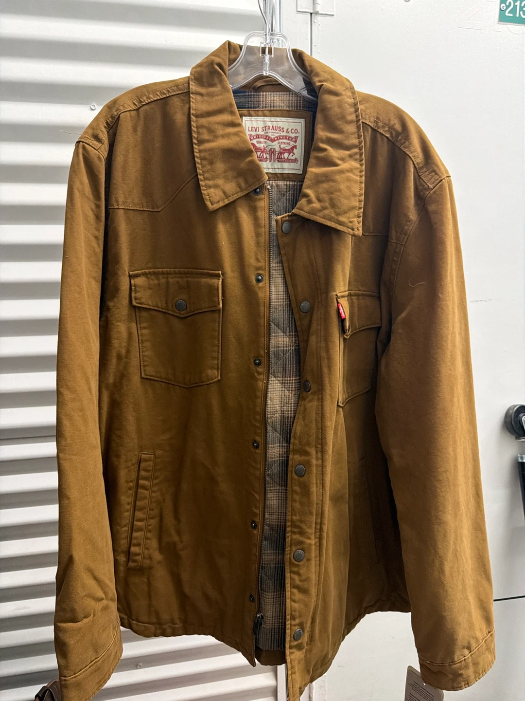 Levi Strauss & Co. Brown Trucker Jacket - XL