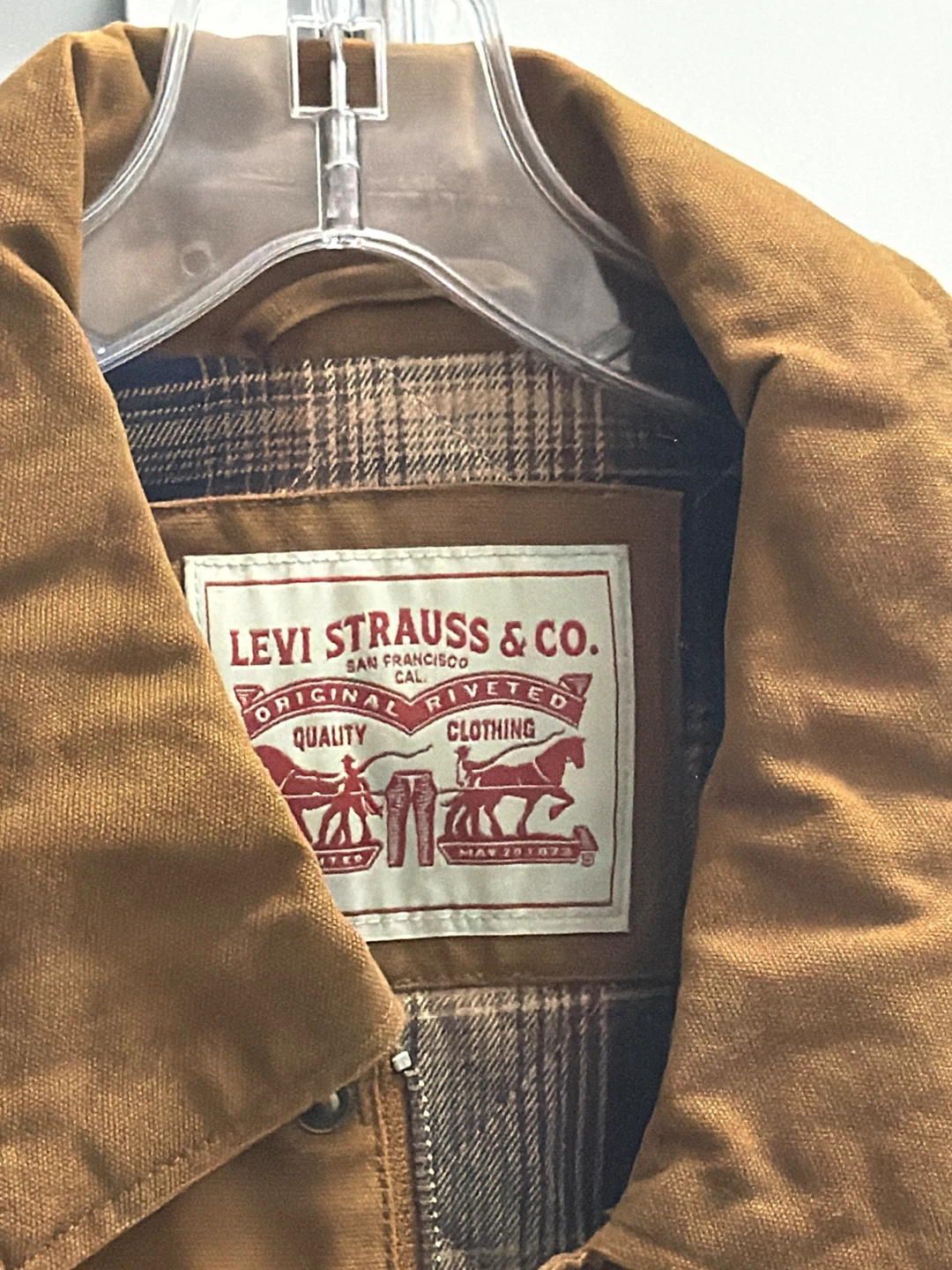 Levi Strauss & Co. Brown Trucker Jacket - XL - photo 2