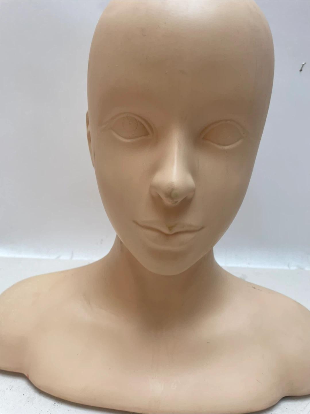Rubber silicon Mannequin Head Bust Display - photo 2