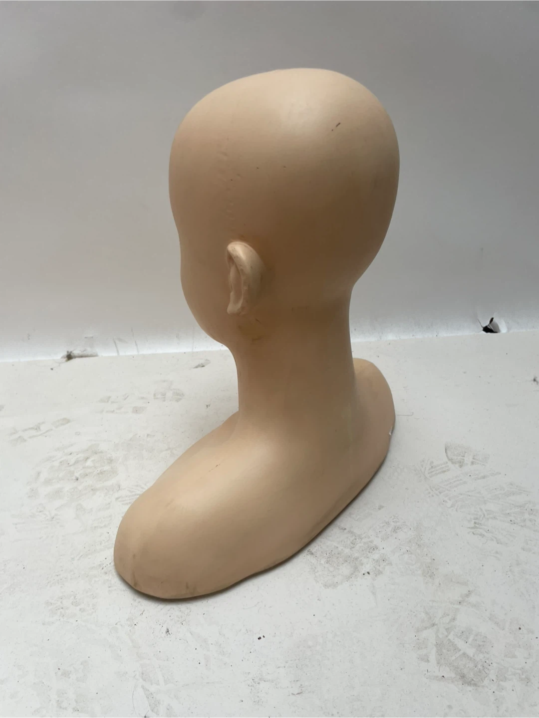 Rubber silicon Mannequin Head Bust Display - photo 3