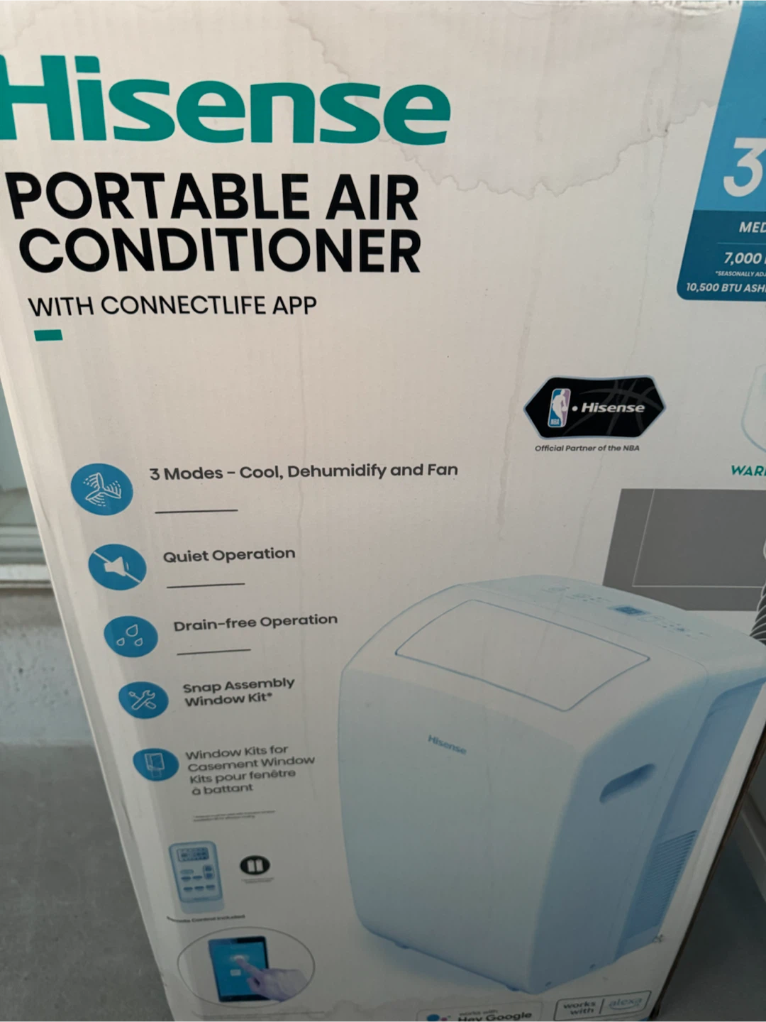 Hisense Portable Air Conditioner - photo 5