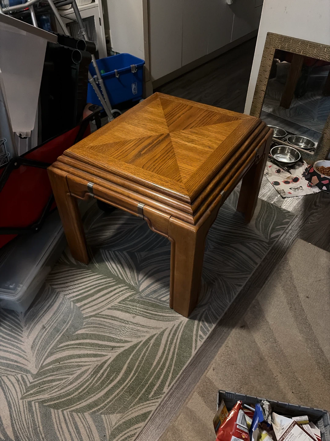Oak End Table