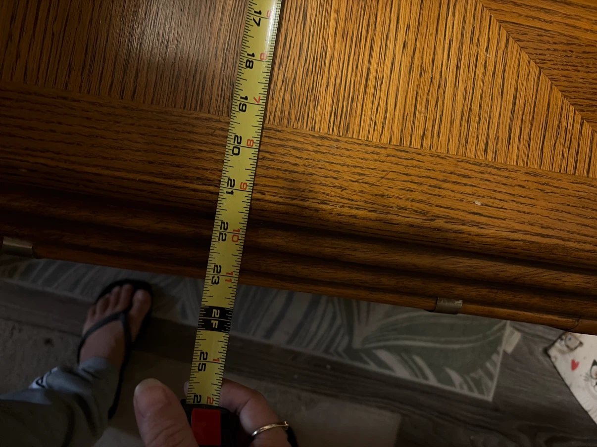 Oak End Table - photo 4