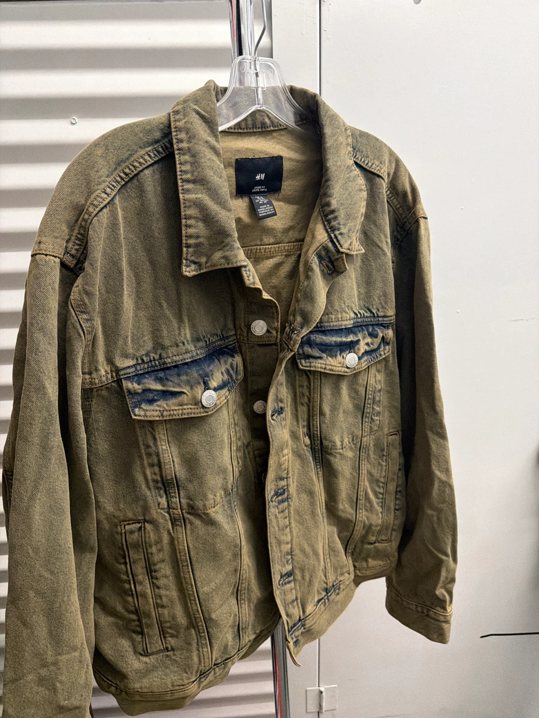 H&M Loose Fit Denim Jacket - XL