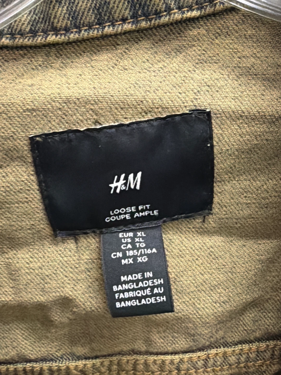 H&M Loose Fit Denim Jacket - XL - photo 2