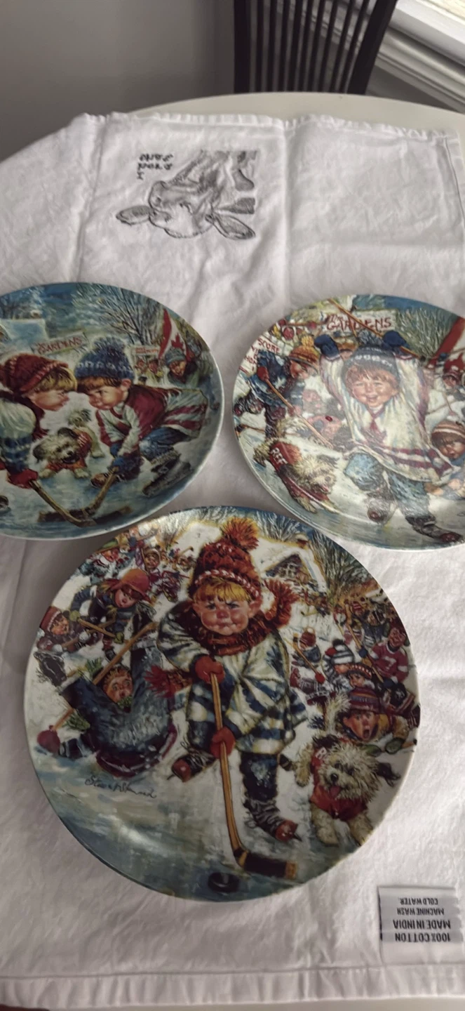 Stewart Sherwood collectors hockey plates - photo 4
