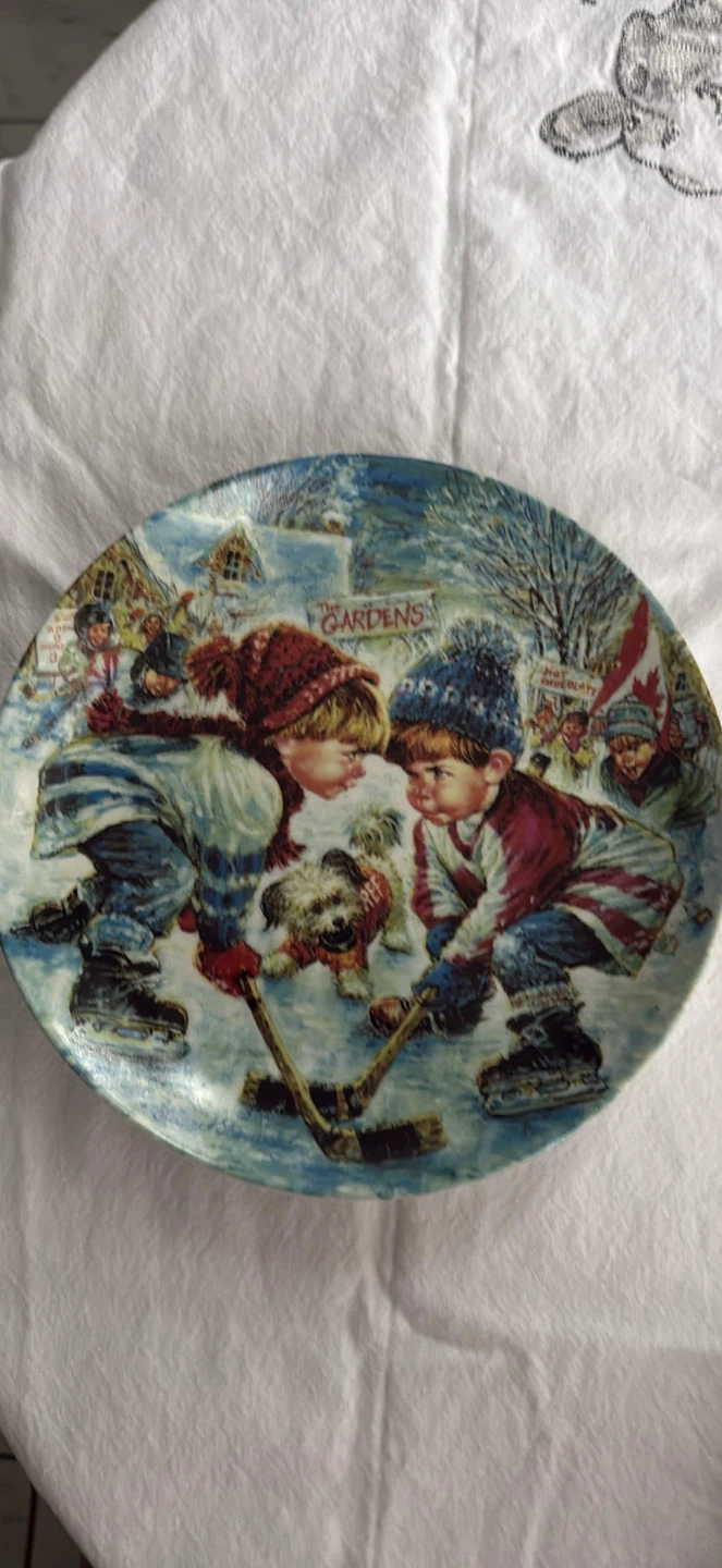 Stewart Sherwood collectors hockey plates - photo 5