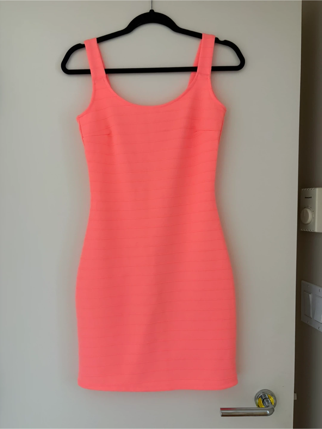 Poison Ivy Coral Mini Dress XS