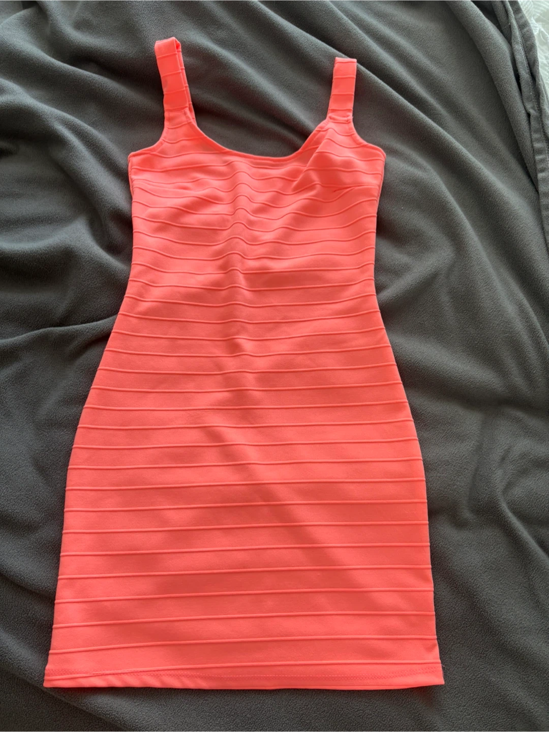 Poison Ivy Coral Mini Dress XS - photo 2