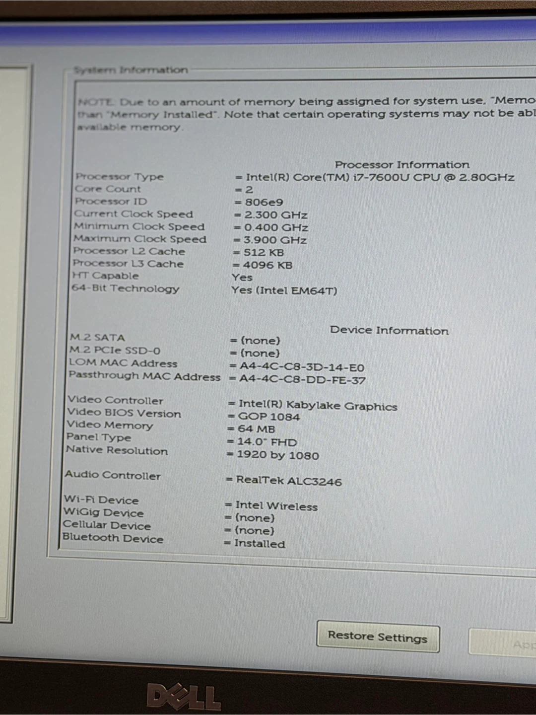 Dell Latitude Laptop - photo 5