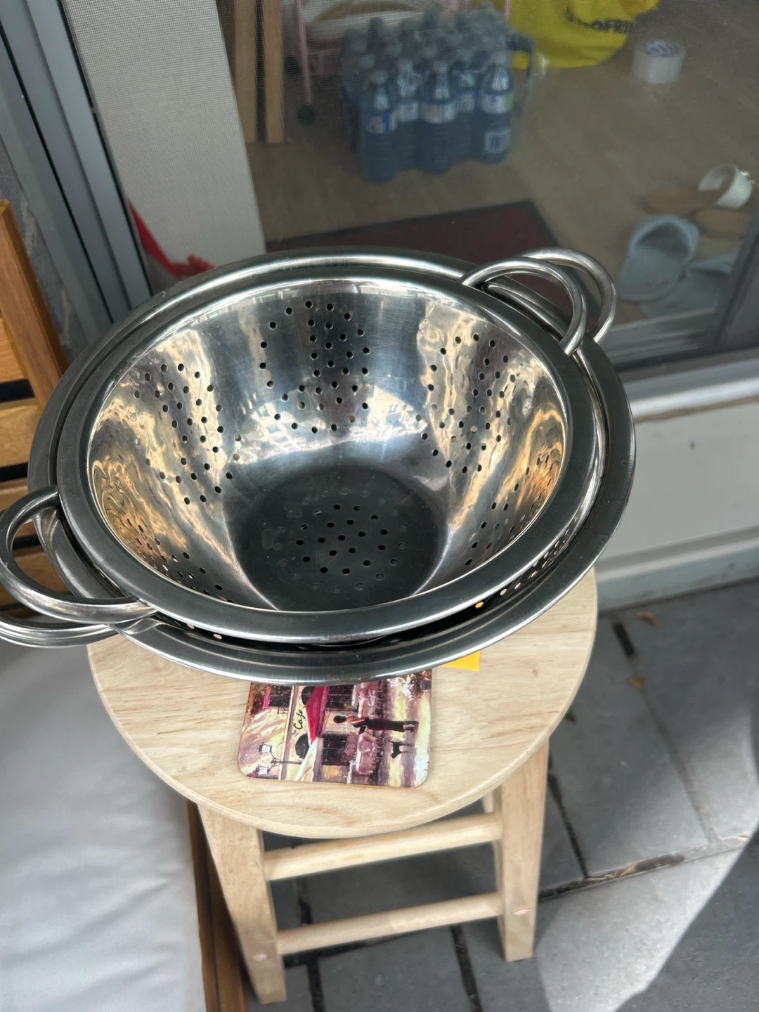 Stainless Steel Colander Set